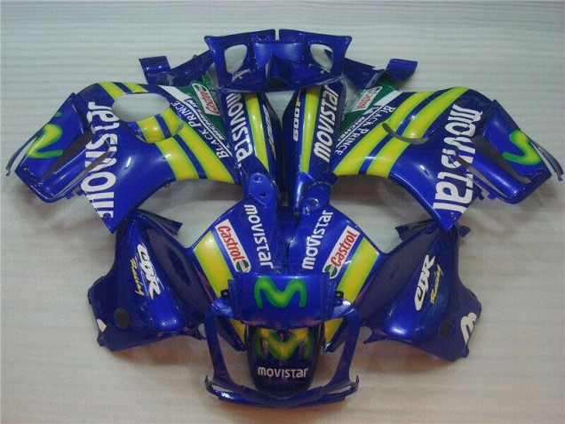 Cheap 1995-1998 Blue Movistar Castrol Honda CBR600 F3 Motor Bike Fairings UK Cheap 1995-1998 Blue Movistar Castrol Honda CBR600 F3 Motor Bike Fairings UK