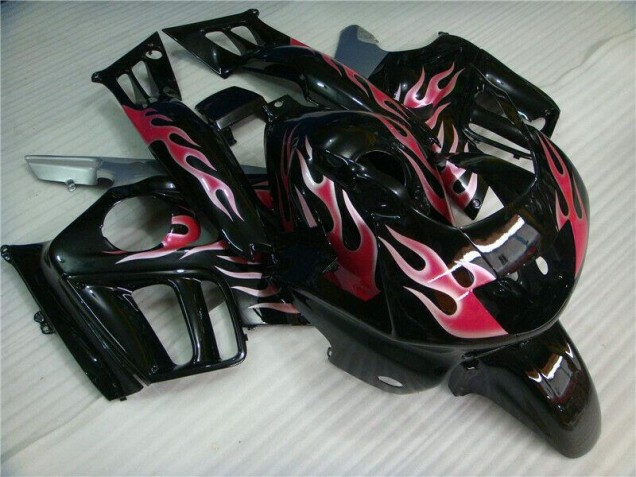 Cheap 1995-1998 Black Red Flame Honda CBR600 F3 Bike Fairing Kit UK Cheap 1995-1998 Black Red Flame Honda CBR600 F3 Bike Fairing Kit UK
