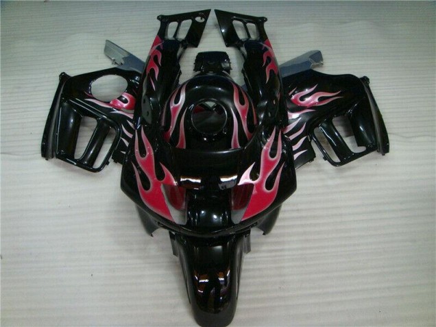 Cheap 1995-1998 Black Red Flame Honda CBR600 F3 Bike Fairing Kit UK Cheap 1995-1998 Black Red Flame Honda CBR600 F3 Bike Fairing Kit UK