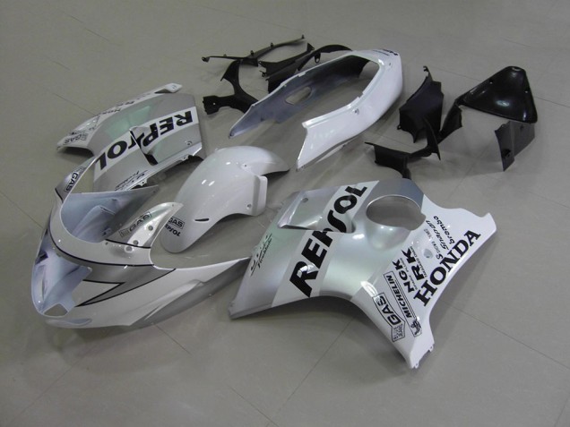 Cheap 1996-2007 White Repsol Honda CBR1100XX Motorbike Fairings UK Cheap 1996-2007 White Repsol Honda CBR1100XX Motorbike Fairings UK
