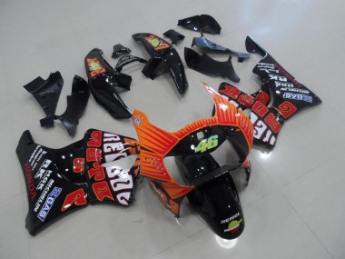 Cheap 1998-1999 Black Rossi Honda CBR900RR 919 Motorbike Fairing Kits UK