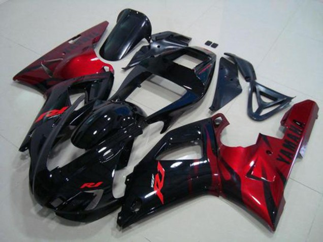 Cheap 1998-1999 Black Red Yamaha YZF R1 Motorcylce Fairings UK Cheap 1998-1999 Black Red Yamaha YZF R1 Motorcylce Fairings UK