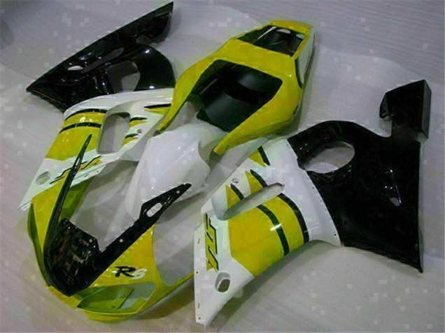 Cheap 1998-2002 Yellow White Yamaha YZF R6 Motorcycle Fairings Kits UK Cheap 1998-2002 Yellow White Yamaha YZF R6 Motorcycle Fairings Kits UK