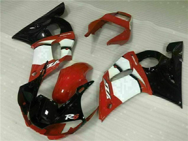 Cheap 1998-2002 Red White Yamaha YZF R6 Motor Fairings UK Cheap 1998-2002 Red White Yamaha YZF R6 Motor Fairings UK