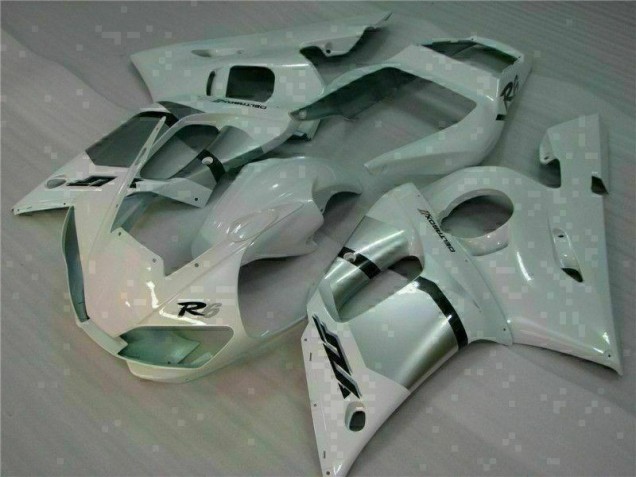 Cheap 1998-2002 White Yamaha YZF R6 Motorbike Fairing UK Cheap 1998-2002 White Yamaha YZF R6 Motorbike Fairing UK