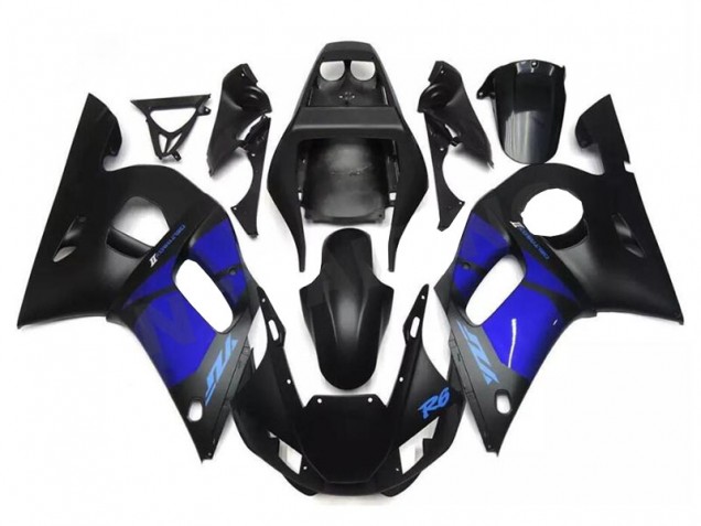 Cheap 1998-2002 Blue Black Yamaha YZF R6 Replacement Motorcycle Fairings UK Cheap 1998-2002 Blue Black Yamaha YZF R6 Replacement Motorcycle Fairings UK