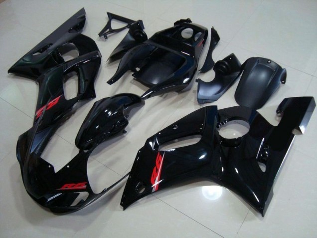 Cheap 1998-2002 Glossy Black Red Decals Yamaha YZF R6 Motorcycle Fairings Kits UK Cheap 1998-2002 Glossy Black Red Decals Yamaha YZF R6 Motorcycle Fairings Kits UK