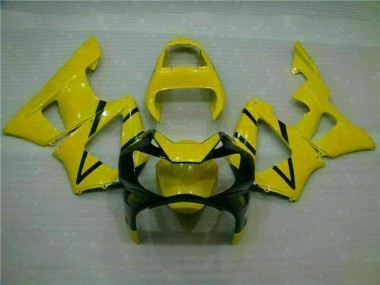 Cheap 2000-2001 Yellow Honda CBR900RR 929RR Motor Bike Fairings UK