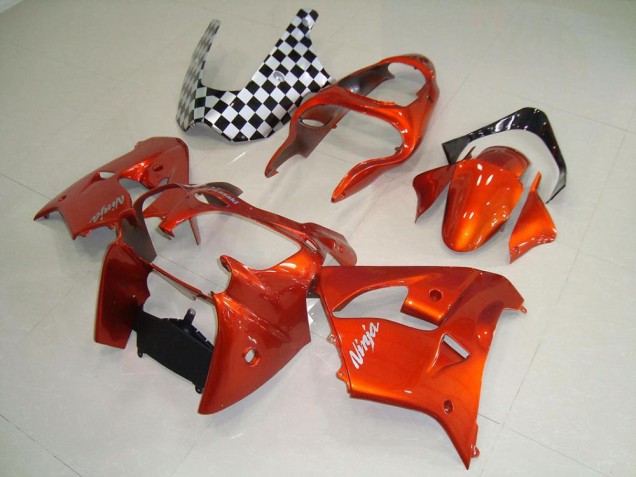 Cheap 2000-2001 Orange Kawasaki ZX9R Motorbike Fairings UK Cheap 2000-2001 Orange Kawasaki ZX9R Motorbike Fairings UK