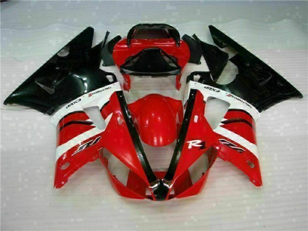 Cheap 2000-2001 Red Yamaha YZF R1 Motorcycle Fairings Kit UK Cheap 2000-2001 Red Yamaha YZF R1 Motorcycle Fairings Kit UK