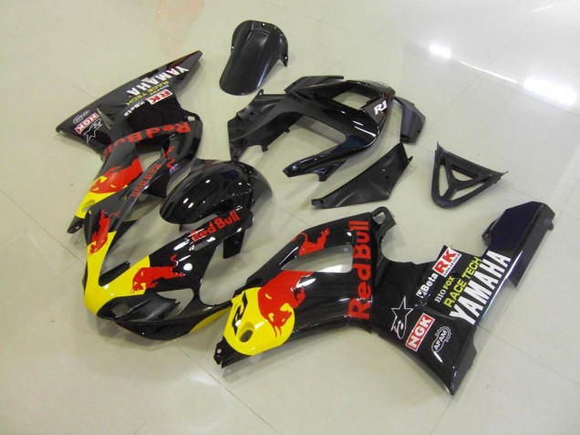 Cheap 2000-2001 Black Red Bull Yamaha YZF R1 Bike Fairings UK Cheap 2000-2001 Black Red Bull Yamaha YZF R1 Bike Fairings UK