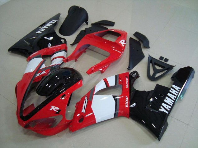 Cheap 2000-2001 Red Black White Yamaha YZF R1 Moto Fairings UK Cheap 2000-2001 Red Black White Yamaha YZF R1 Moto Fairings UK