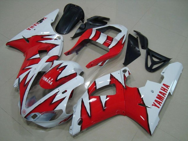 Cheap 2000-2001 White Red Flame Yamaha YZF R1 Motorcylce Fairings UK Cheap 2000-2001 White Red Flame Yamaha YZF R1 Motorcylce Fairings UK