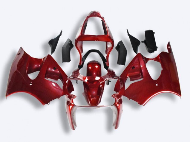 Cheap 2000-2002 Red Kawasaki ZX6R Motorcycle Fairings UK Cheap 2000-2002 Red Kawasaki ZX6R Motorcycle Fairings UK