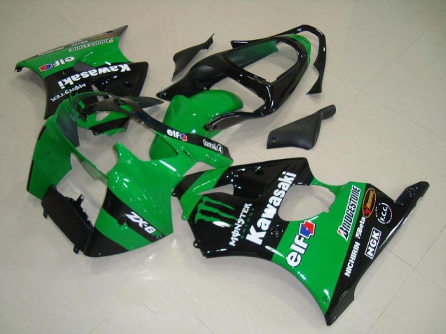 Cheap 2000-2002 Green Monster Kawasaki ZX6R Replacement Motorcycle Fairings UK Cheap 2000-2002 Green Monster Kawasaki ZX6R Replacement Motorcycle Fairings UK