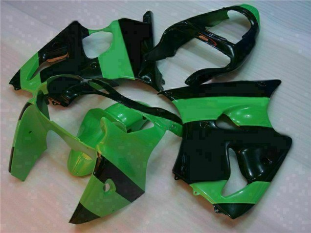 Cheap 2000-2002 Green Black Kawasaki ZX6R Motorcycle Fairings UK Cheap 2000-2002 Green Black Kawasaki ZX6R Motorcycle Fairings UK