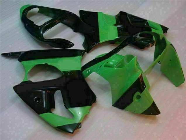Cheap 2000-2002 Green Black Kawasaki ZX6R Motorcycle Fairings UK Cheap 2000-2002 Green Black Kawasaki ZX6R Motorcycle Fairings UK