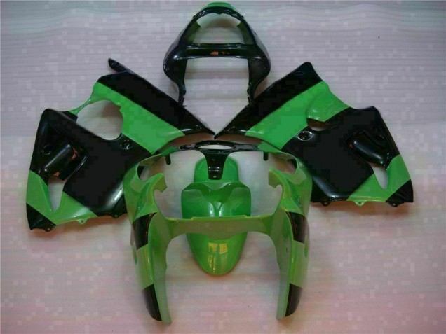 Cheap 2000-2002 Green Black Kawasaki ZX6R Motorcycle Fairings UK Cheap 2000-2002 Green Black Kawasaki ZX6R Motorcycle Fairings UK