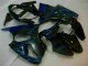 Cheap 2000-2002 Black with Blue Flame Kawasaki ZX6R Motorbike Fairings UK Cheap 2000-2002 Black with Blue Flame Kawasaki ZX6R Motorbike Fairings UK