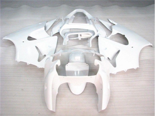 Cheap 2000-2002 Glossy White Kawasaki ZX6R Bike Fairing UK