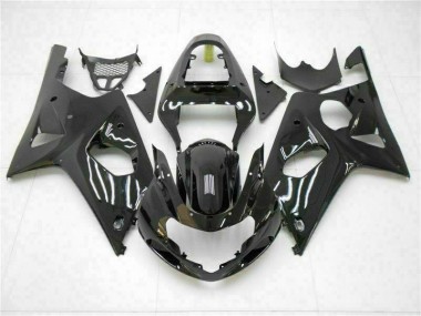 Cheap 2000-2002 Glossy Black Suzuki GSXR 1000 Motorbike Fairing UK