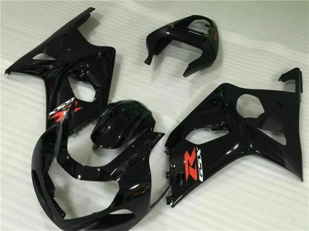 Cheap 2000-2002 Black Suzuki GSXR 1000 Motorcylce Fairings UK