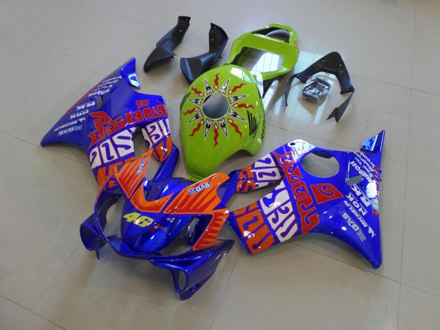 Cheap 2001-2003 Blue Rossi Honda CBR600 F4i Replacement Motorcycle Fairings UK Cheap 2001-2003 Blue Rossi Honda CBR600 F4i Replacement Motorcycle Fairings UK