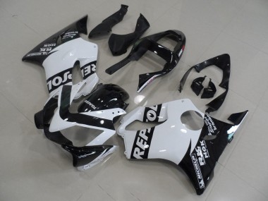Cheap 2001-2003 White Repsol Honda CBR600 F4i Motorcycle Fairings Kit UK