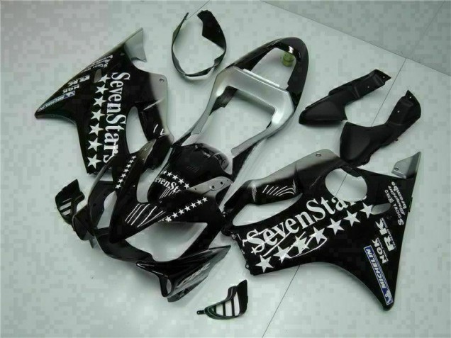 Cheap 2001-2003 Black White Seven Stars Honda CBR600 F4i Bike Fairing UK Cheap 2001-2003 Black White Seven Stars Honda CBR600 F4i Bike Fairing UK