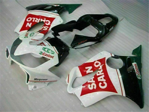 Cheap 2001-2003 Red White Black San Carlo Honda CBR600 F4i Bike Fairing UK Cheap 2001-2003 Red White Black San Carlo Honda CBR600 F4i Bike Fairing UK