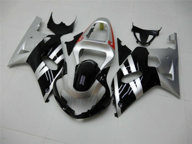 Cheap 2001-2003 Black Silver Suzuki GSXR 600/750 Motorbike Fairing UK