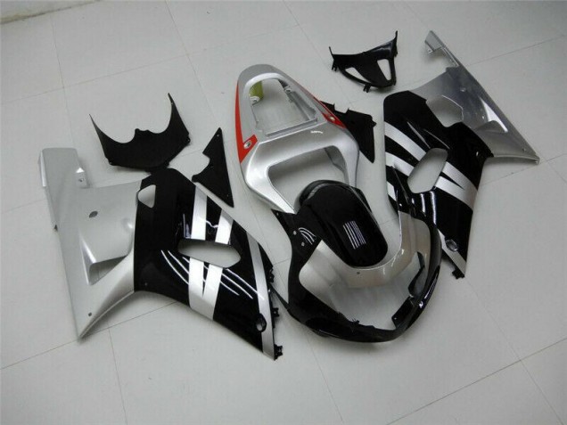 Cheap 2001-2003 Black Silver Suzuki GSXR 600/750 Motorbike Fairing UK