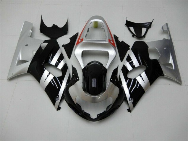 Cheap 2001-2003 Black Silver Suzuki GSXR 600/750 Motorbike Fairing UK
