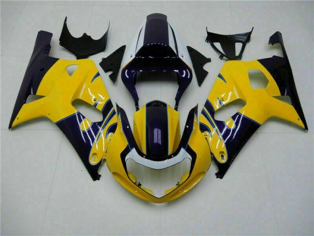 Cheap 2001-2003 Yellow Suzuki GSXR 600/750 Bike Fairings UK Cheap 2001-2003 Yellow Suzuki GSXR 600/750 Bike Fairings UK