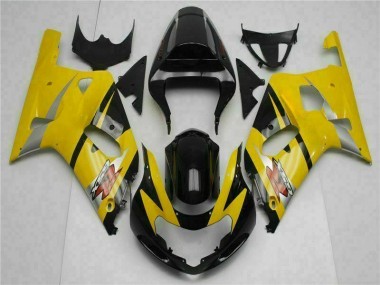 Cheap 2001-2003 Yellow Suzuki GSXR 600/750 Replacement Motorcycle Fairings UK