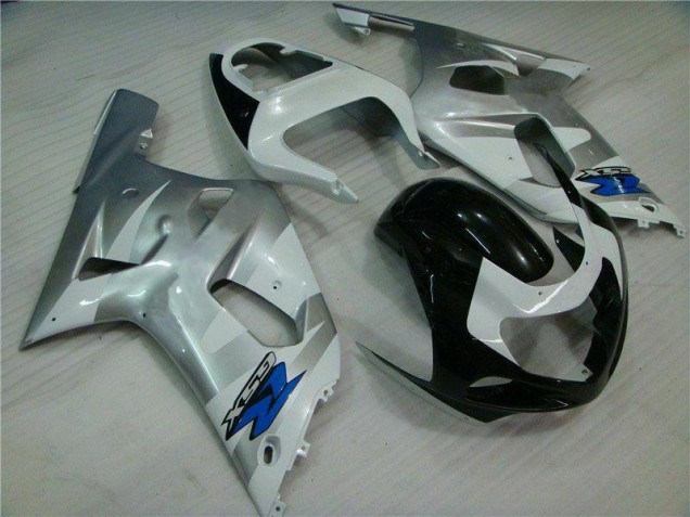 Cheap 2001-2003 Silver Black Suzuki GSXR 600/750 Motorbike Fairing Kits UK Cheap 2001-2003 Silver Black Suzuki GSXR 600/750 Motorbike Fairing Kits UK