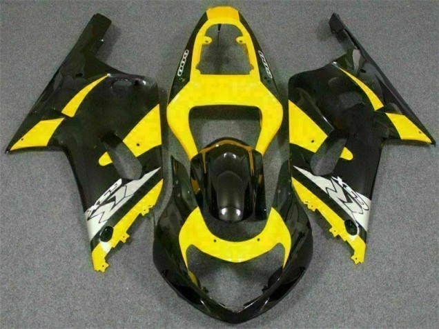 Cheap 2001-2003 Yellow Black Suzuki GSXR 600/750 Motorcycle Replacement Fairings UK Cheap 2001-2003 Yellow Black Suzuki GSXR 600/750 Motorcycle Replacement Fairings UK
