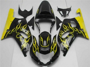Cheap 2001-2003 Black Suzuki GSXR 600/750 Motorbike Fairing UK