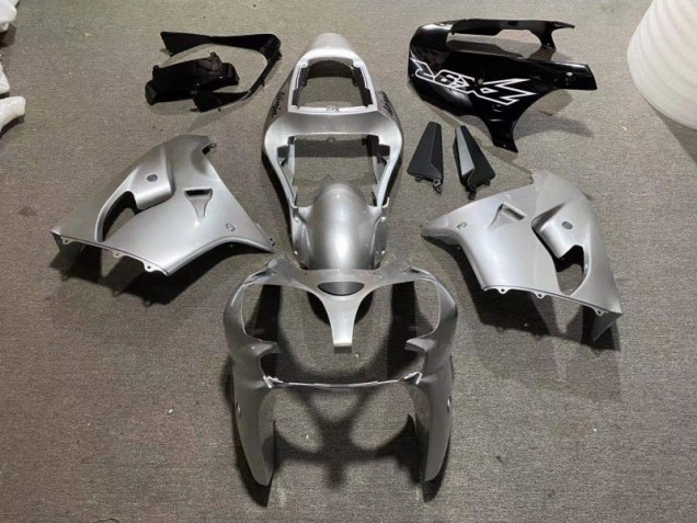 Cheap 2002-2003 Silver Glossy Black Kawasaki ZX9R Motorcycle Fairing Kit UK Cheap 2002-2003 Silver Glossy Black Kawasaki ZX9R Motorcycle Fairing Kit UK
