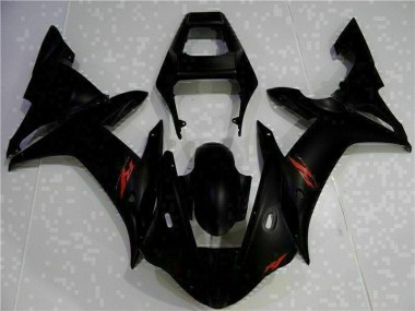 Cheap 2002-2003 Black Yamaha YZF R1 Motorcycle Fairing Kit UK