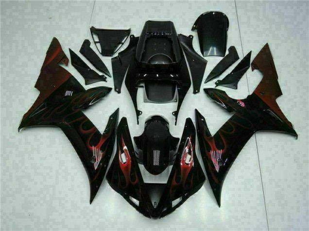 Cheap 2002-2003 Black Yamaha YZF R1 Motorcyle Fairings UK Cheap 2002-2003 Black Yamaha YZF R1 Motorcyle Fairings UK