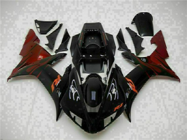 Cheap 2002-2003 Black Yamaha YZF R1 Motorcylce Fairings UK Cheap 2002-2003 Black Yamaha YZF R1 Motorcylce Fairings UK