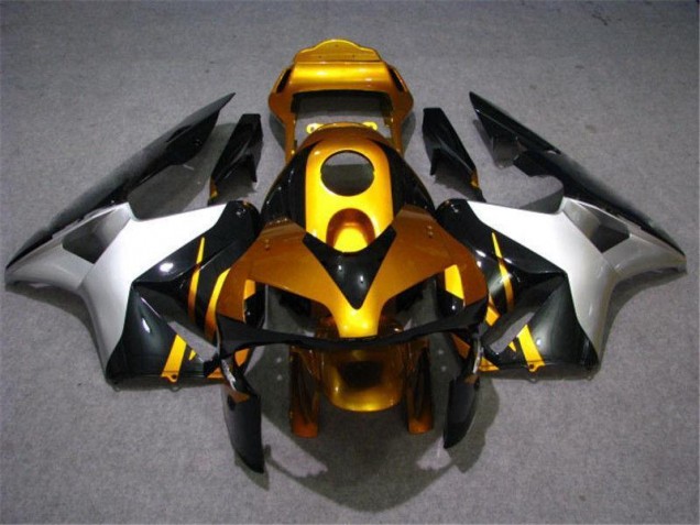 Cheap 2003-2004 Gold Silver Black Honda CBR600RR Bike Fairings UK Cheap 2003-2004 Gold Silver Black Honda CBR600RR Bike Fairings UK