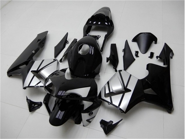 Cheap 2003-2004 Black Silver Honda CBR600RR Bike Fairing UK