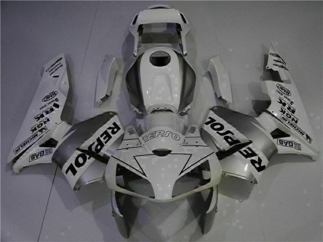 Cheap 2003-2004 White Repsol Honda CBR600RR Motorcycle Replacement Fairings UK Cheap 2003-2004 White Repsol Honda CBR600RR Motorcycle Replacement Fairings UK