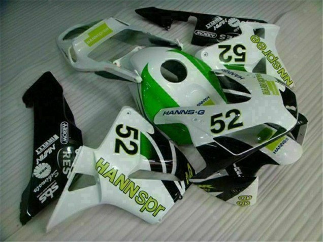 Cheap 2003-2004 Green White Black Honda CBR600RR Bike Fairing Kit UK Cheap 2003-2004 Green White Black Honda CBR600RR Bike Fairing Kit UK