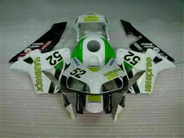 Cheap 2003-2004 Green White Black Honda CBR600RR Bike Fairing Kit UK Cheap 2003-2004 Green White Black Honda CBR600RR Bike Fairing Kit UK