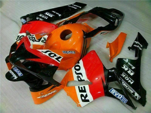 Cheap 2003-2004 Orange Repsol Honda CBR600RR Motorbike Fairing Kits UK Cheap 2003-2004 Orange Repsol Honda CBR600RR Motorbike Fairing Kits UK