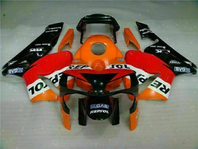 Cheap 2003-2004 Orange Repsol Honda CBR600RR Motorbike Fairing Kits UK Cheap 2003-2004 Orange Repsol Honda CBR600RR Motorbike Fairing Kits UK