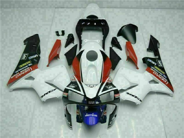 Cheap 2003-2004 White Blue Honda CBR600RR Motorcylce Fairings UK Cheap 2003-2004 White Blue Honda CBR600RR Motorcylce Fairings UK
